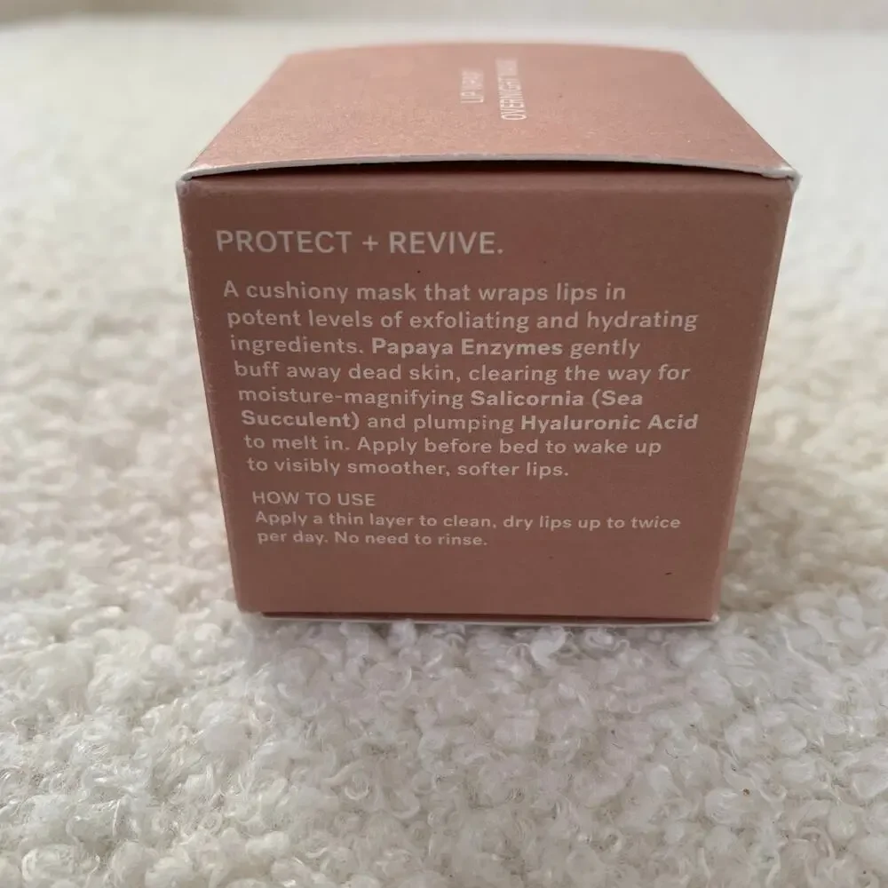 10 ml ILIA Lip Wrap Overnight Lip Mask Smoothing Hydrating Hyaluronic Acid